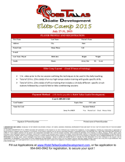 View Registration Form - Florida Panthers IceDen