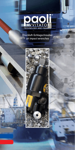 Druckluft-Schlagschrauber air impact wrenches