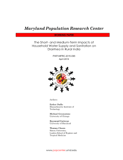 Maryland Population Research Center