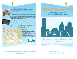 mindmatters conference 2015 brochure