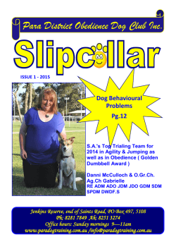 Issue 1 2015.pub (Read-Only) - Para Districts Obedience Dog Club