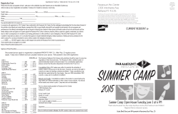 PAC Summer Camp 2015 FRONT