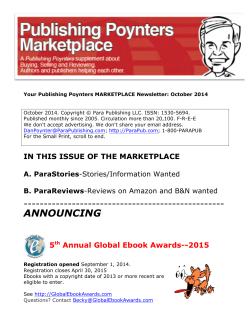 PPM OCT 2014 - Para Publishing