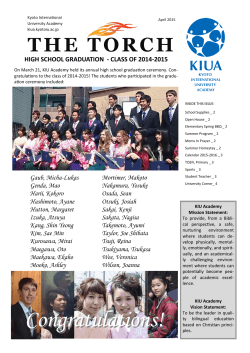 Congratulations! - KIU Academy News