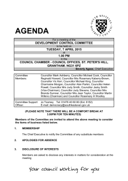Agenda reports pack PDF 2 MB - Meetings, agendas, and minutes