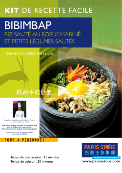 BIBIMBAP - Paris Store Drive