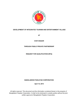 development of integrated tourism and entertainment village at cox`s