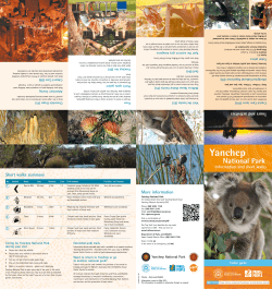 Yanchep National Park - map and guide