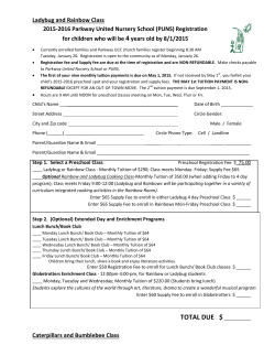 2015-registration-form - Parkway United Church of Christ
