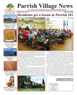 May 2015 Parrish Village News | Parrish Florida