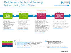 Dell Servers Technical Training