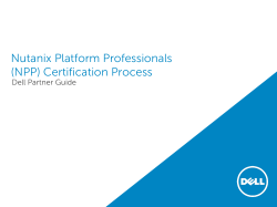 (NPP) Certification Process