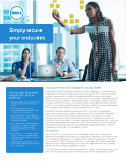 Simply secure your endpoints