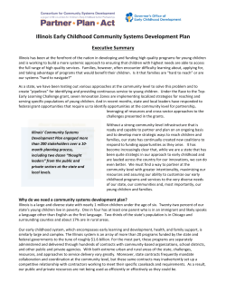 Illinois Early Childhood Community Systems