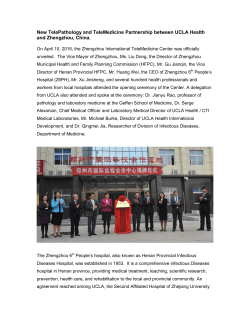 Zhengzhou China - the UCLA Department of Pathology