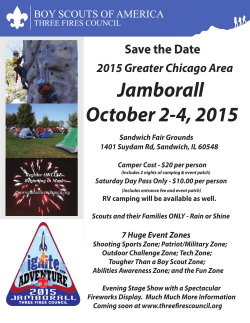 JamborAll Flyer - Pathway to Adventure Council
