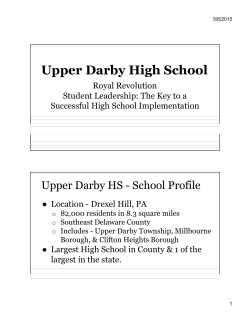 Upper Darby High School