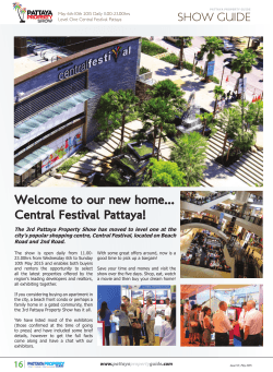 May 2015 Show Guide - Pattaya Property Show