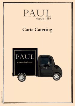 Catalogo Catering-B2B-digital-2 - PAUL, panaderÃ­a y pastelerÃ­a