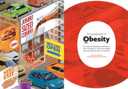 The Geography of Obesity - Paul Christopher Webster