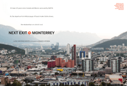 Next exit MoNterrey - Paul Christopher Webster