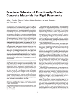 Fracture Behavior of Functionally Graded Concrete Materials for
