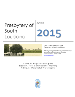 Presbytery of South Louisiana