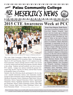 Mesekiu`s News Volume 17, Issue 12 (March 20, 2015)
