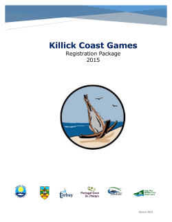 Killick Coast games - Town of Portugal Cove