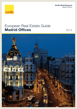 European Real Estate Guide Madrid Offices