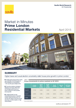 Market in Minutes Prime London Residential Markets