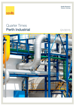 Quarter Times Perth Industrial Q1/2015