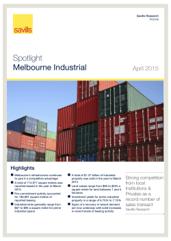 Spotlight Melbourne Industrial