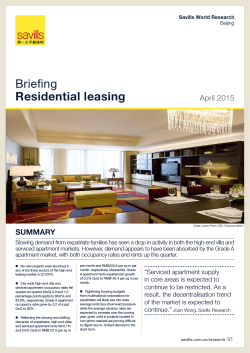 Briefing Residential leasing