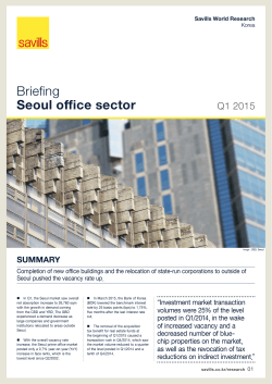 Briefing Seoul office sector