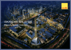 Iskandar Malaysia Property Market