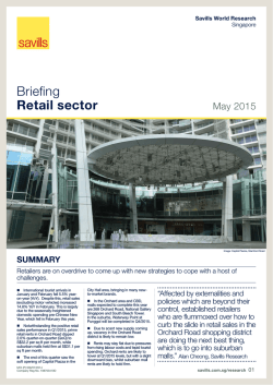 Singapore Retail Briefing Q1 2015