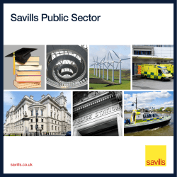 Savills Public Sector brochure