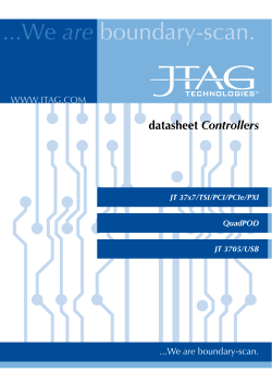 - JTAG Technologies