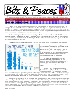 Bits & Peaces - Peace Lutheran Church