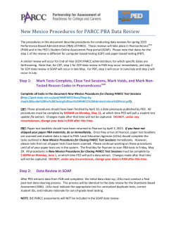 Step-by-step Guide for PARCC PBA Data Review.