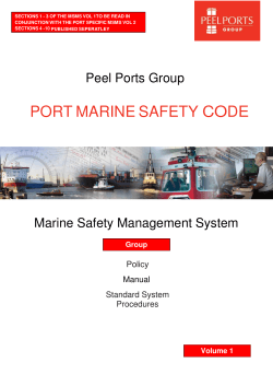 Group Marine Safety Management System Vol 1