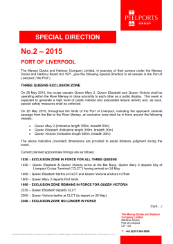 2015-02 SPECIAL DIRECTION - Three Queens Event