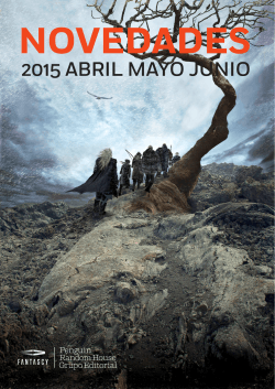 2015 ABRIL MAYO JUNIO - Penguin Random House Grupo Editorial