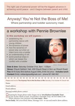 a workshop with Pennie Brownlee