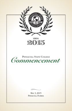 to the Commencement program
