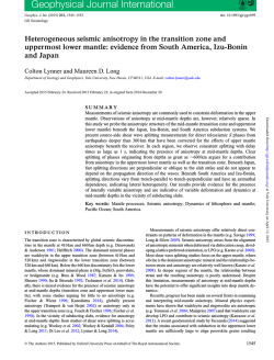 Published - The People of Geology & Geophysics