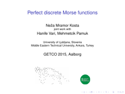 Perfect discrete Morse functions
