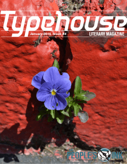 1 Typehouse Literary Magazine