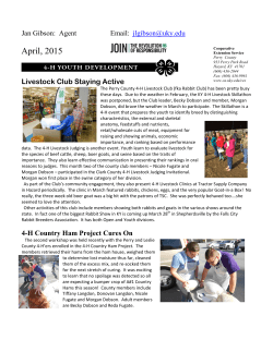 April, 2015 - Perry County Cooperative Extension